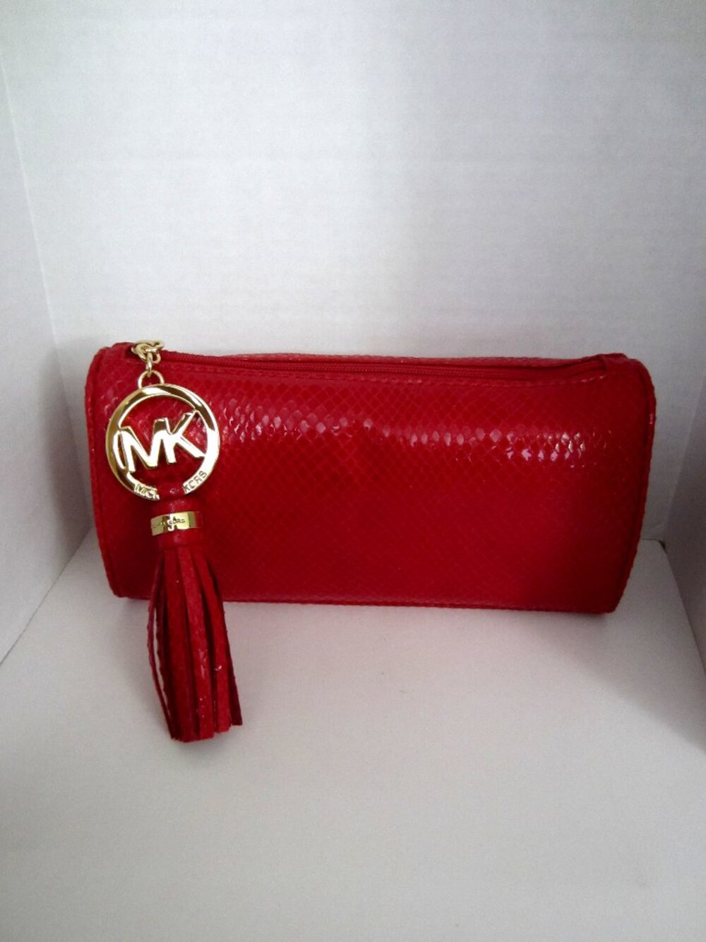 Michael Kors Estee Lauder Limited Edition  Red Cosmetic Case Bag - New with box